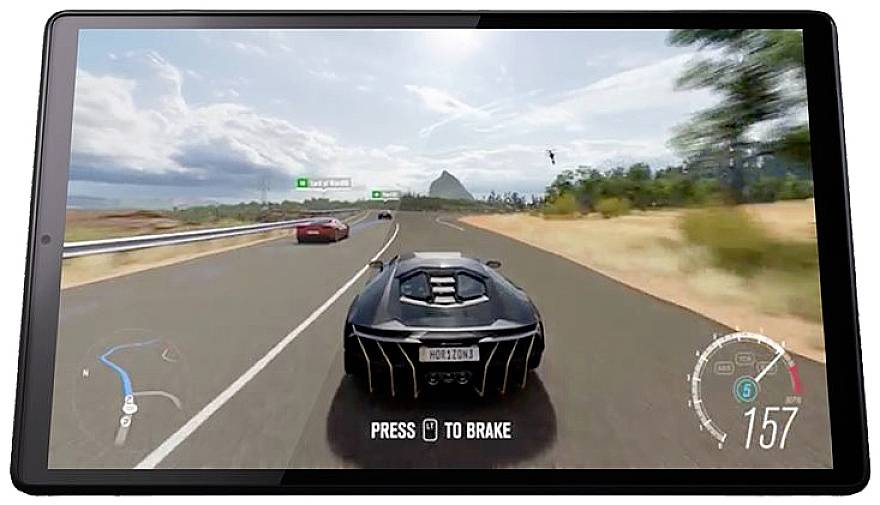 Lenovo Tab K10 WiFi, LTE/4G, UMTS/3G, GSM/2G 128GB Schwarz Android-Tablet 26.2cm (10.3 Zoll) 2.3GHz MediaTek Android™ 11 1920