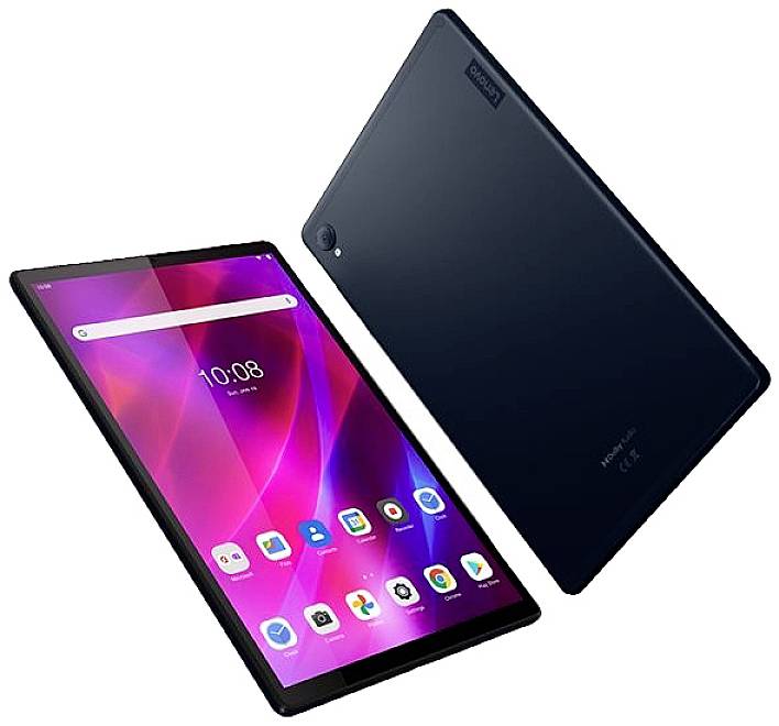 Lenovo Tab K10 WiFi, LTE/4G, UMTS/3G, GSM/2G 128GB Schwarz Android-Tablet 26.2cm (10.3 Zoll) 2.3GHz MediaTek Android™ 11 1920