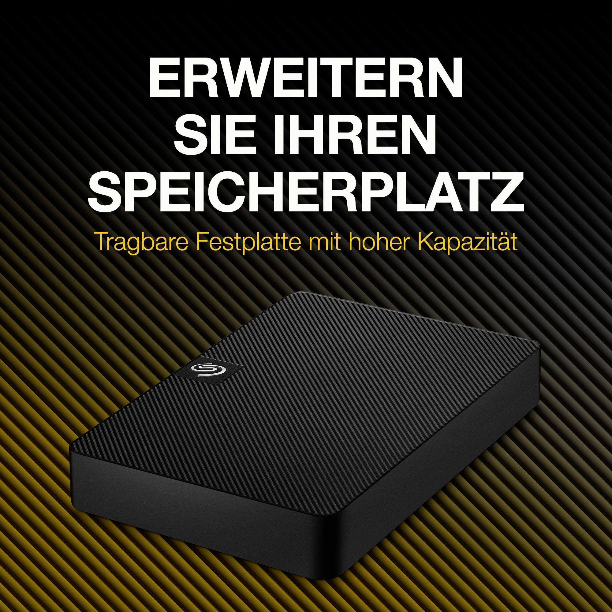 Seagate Expansion Portable 1 TB Externe Festplatte 6.35 cm (2.5 Zoll) USB-A (USB 3.2 Gen 1) Schwarz