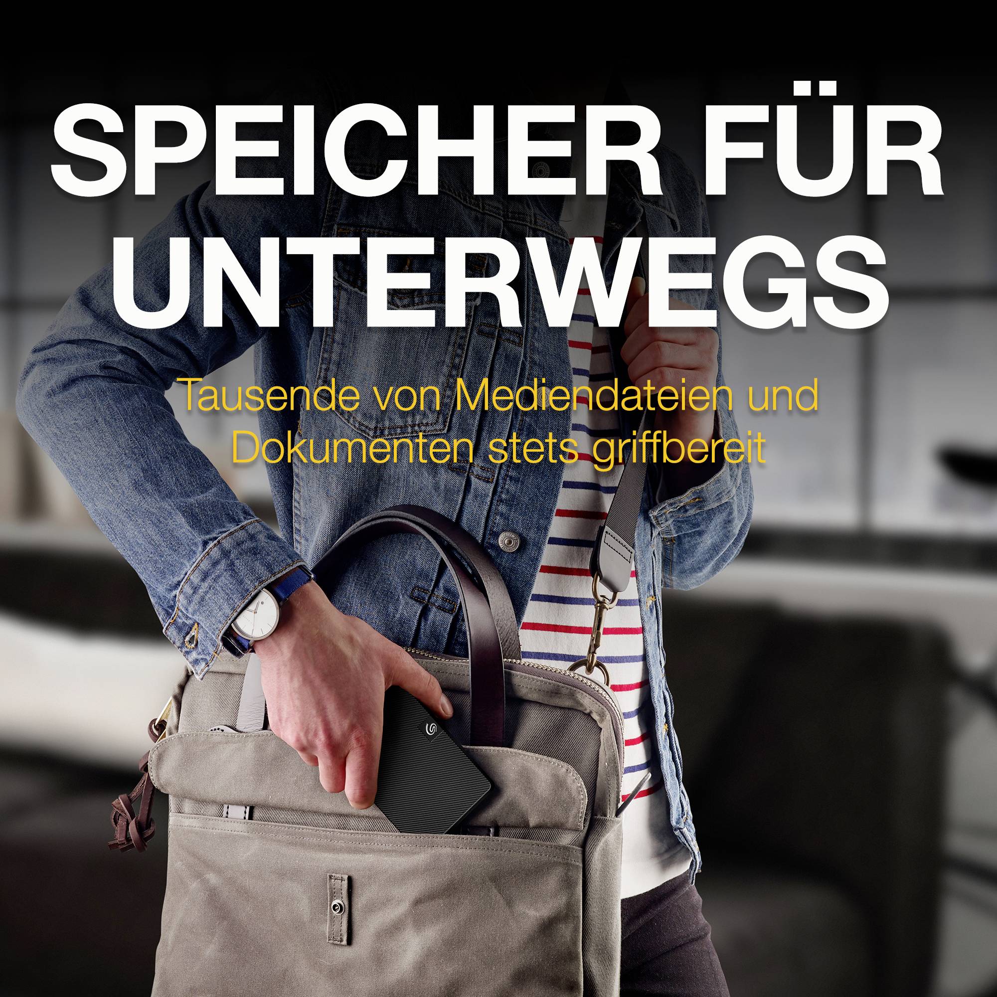 Seagate Expansion Portable 1 TB Externe Festplatte 6.35 cm (2.5 Zoll) USB-A (USB 3.2 Gen 1) Schwarz