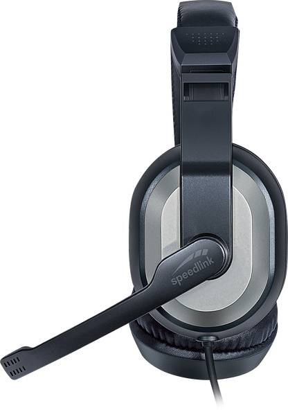 SpeedLink THEBE Computer Over Ear Headset kabelgebunden Stereo Schwarz