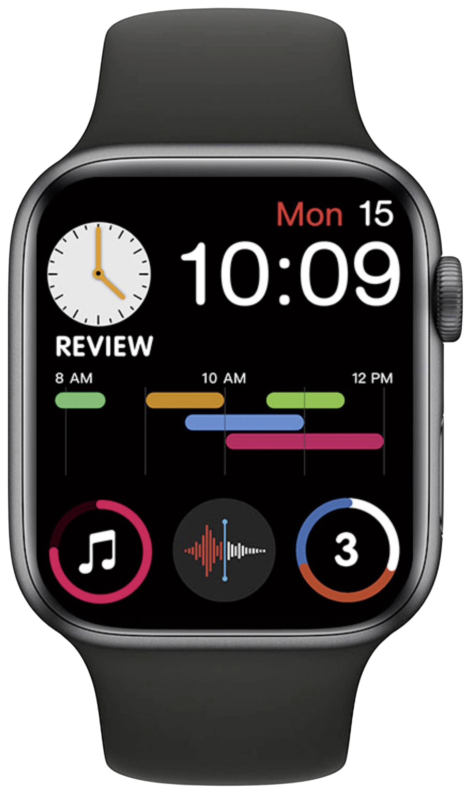 JayTech Y58 Smartwatch 44 mm Schwarz