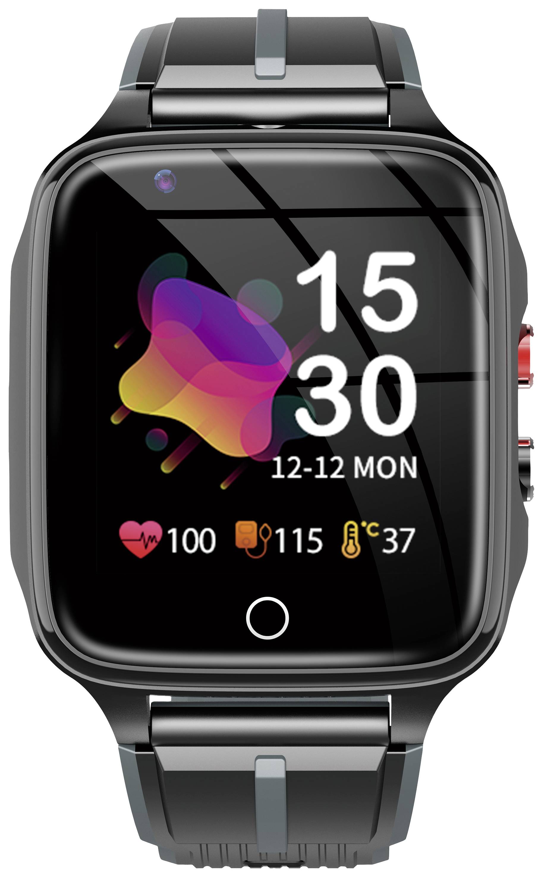 JayTech Y27 Smartwatch 43mm Schwarz