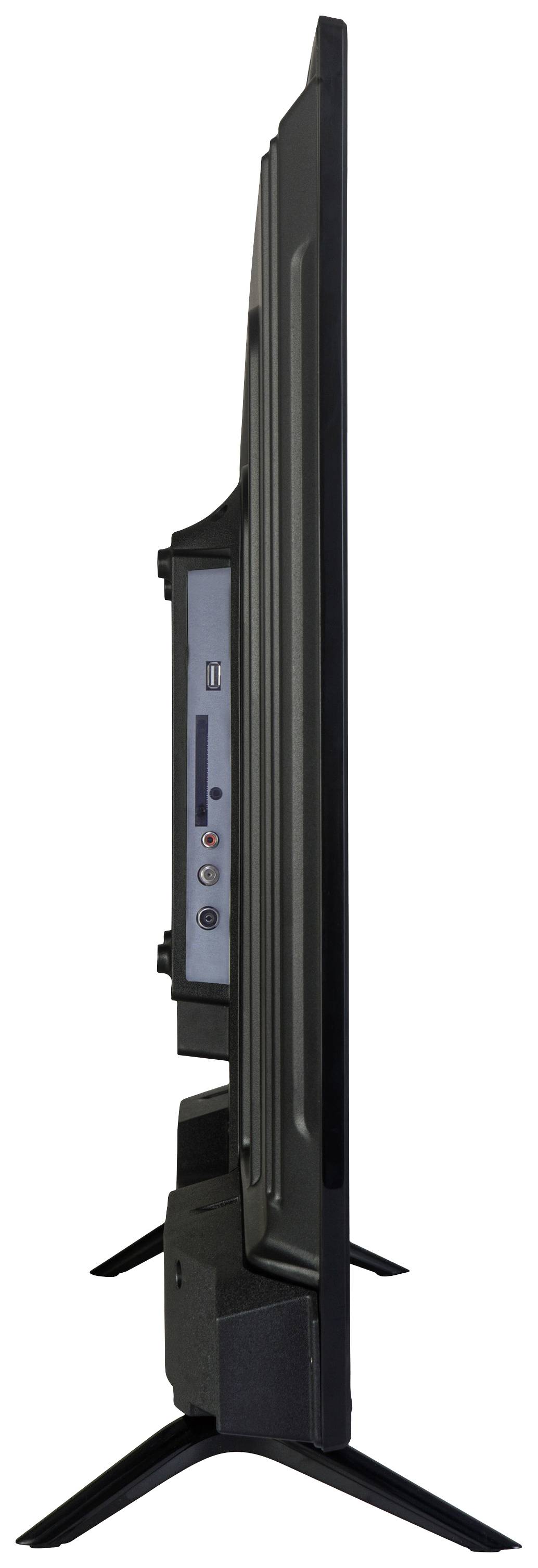 JTC S43U4361J LED-TV 108 cm 43 Zoll EEK G (A - G) DVB-T2, DVB-C, DVB-S, UHD, Smart TV, WLAN, CI+ Schwarz