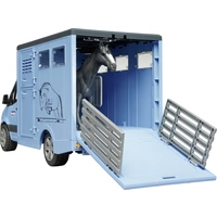 Bruder Mercedes Benz Sprinter Tiertransporter mit 1Pferd Fertigmodell Nutzfahrzeug Modell Bruder Mercedes Benz Sprinter Tiertransporter mit 1Pferd Fertigmodell Nutzfahrzeug Modell