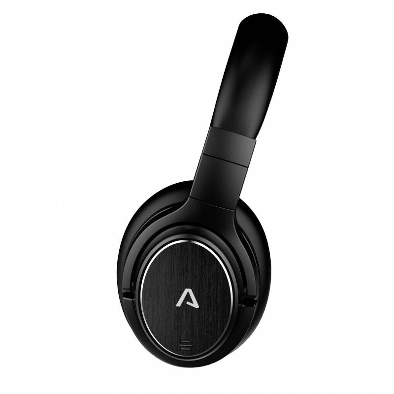 Lamax NoiseComfort ANC On Ear Kopfhörer Bluetooth® Schwarz Noise Cancelling Faltbar