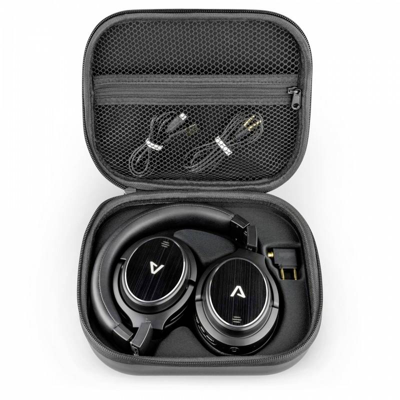 Lamax NoiseComfort ANC On Ear Kopfhörer Bluetooth® Schwarz Noise Cancelling Faltbar