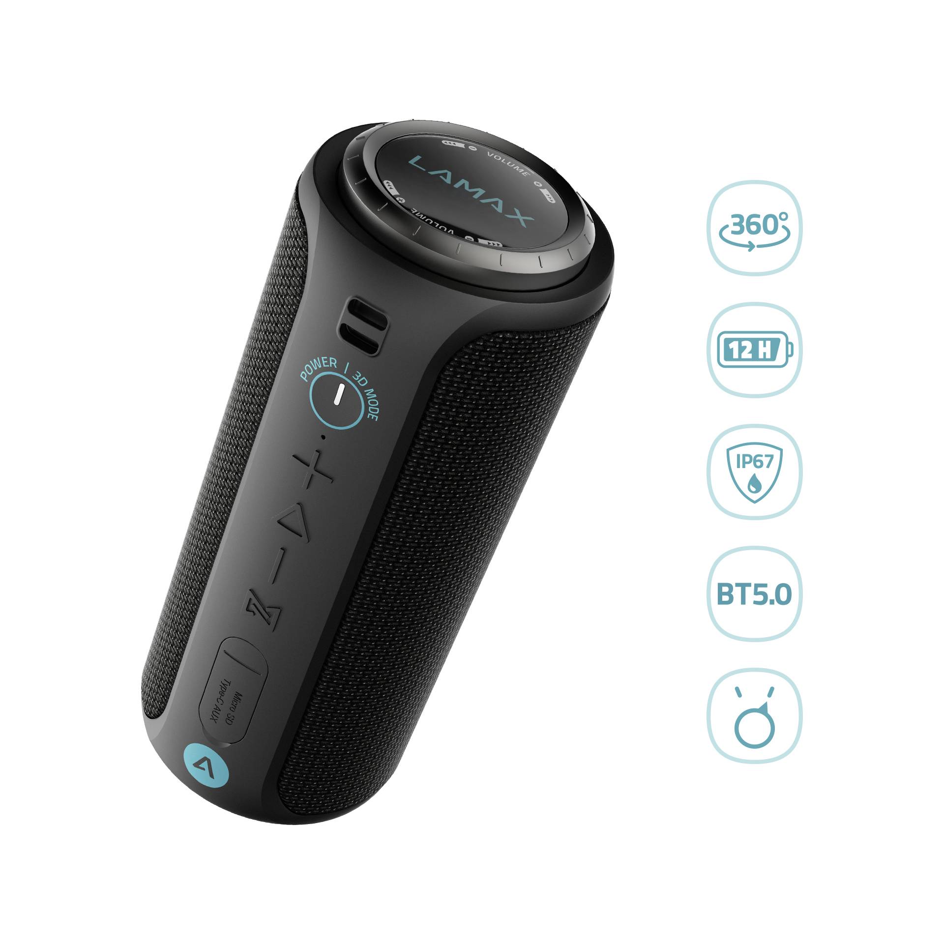 Lamax Sounder2 30W 360° Bluetooth® Lautsprecher