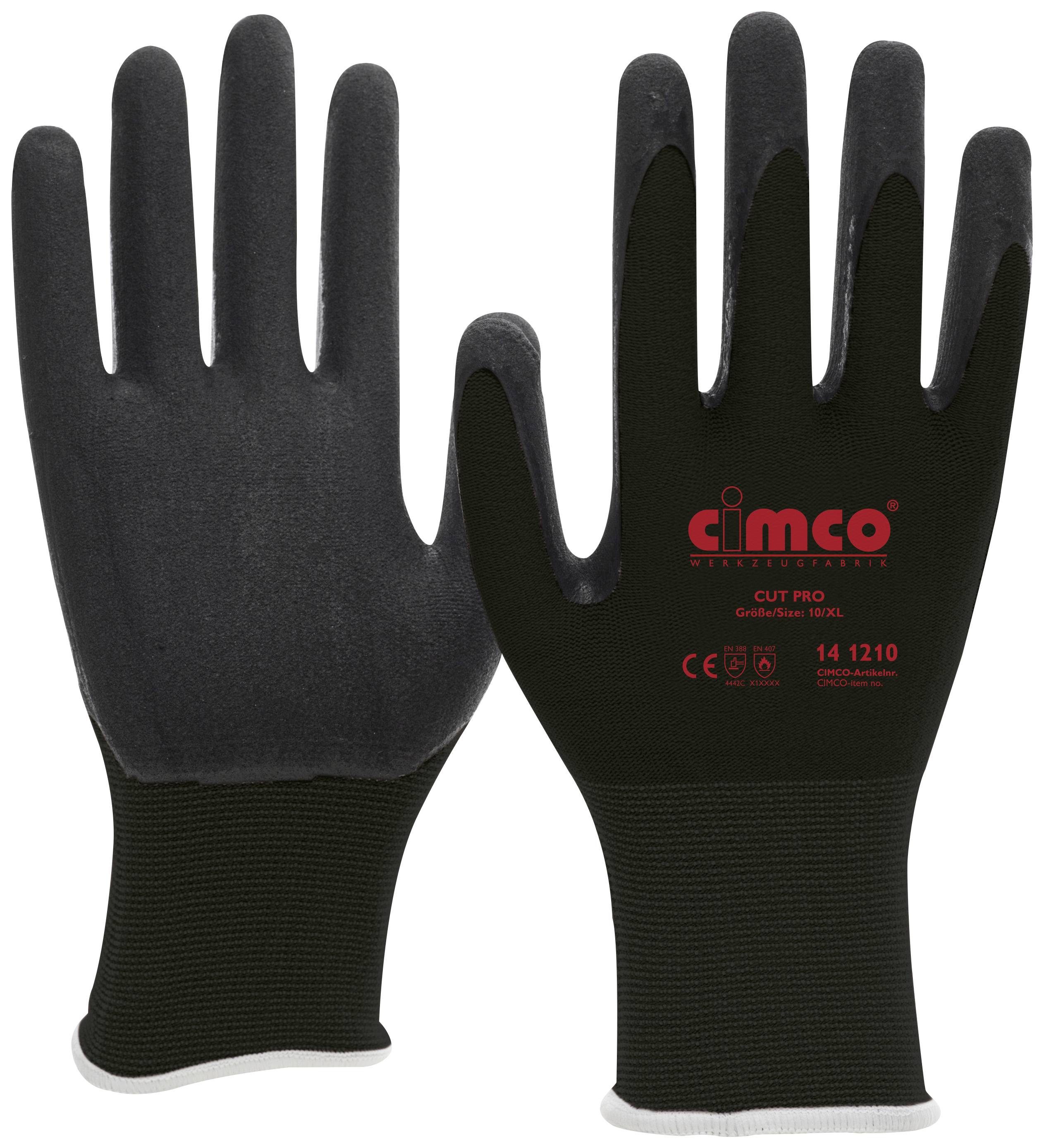 Cimco Cut Pro schwarz 141211 Schnittschutzhandschuh Größe (Handschuhe): 11, XXL 1 Paar