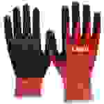 Cimco Grip Flex schwarz/rot 141230 Strickgewebe Arbeitshandschuh Größe (Handschuhe): 9, L EN 388 1 Paar