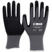 Cimco Standard Skinny Flex schwarz/grau 141225 Strickgewebe Arbeitshandschuh Größe (Handschuhe): 8, M EN 388 1 Paar