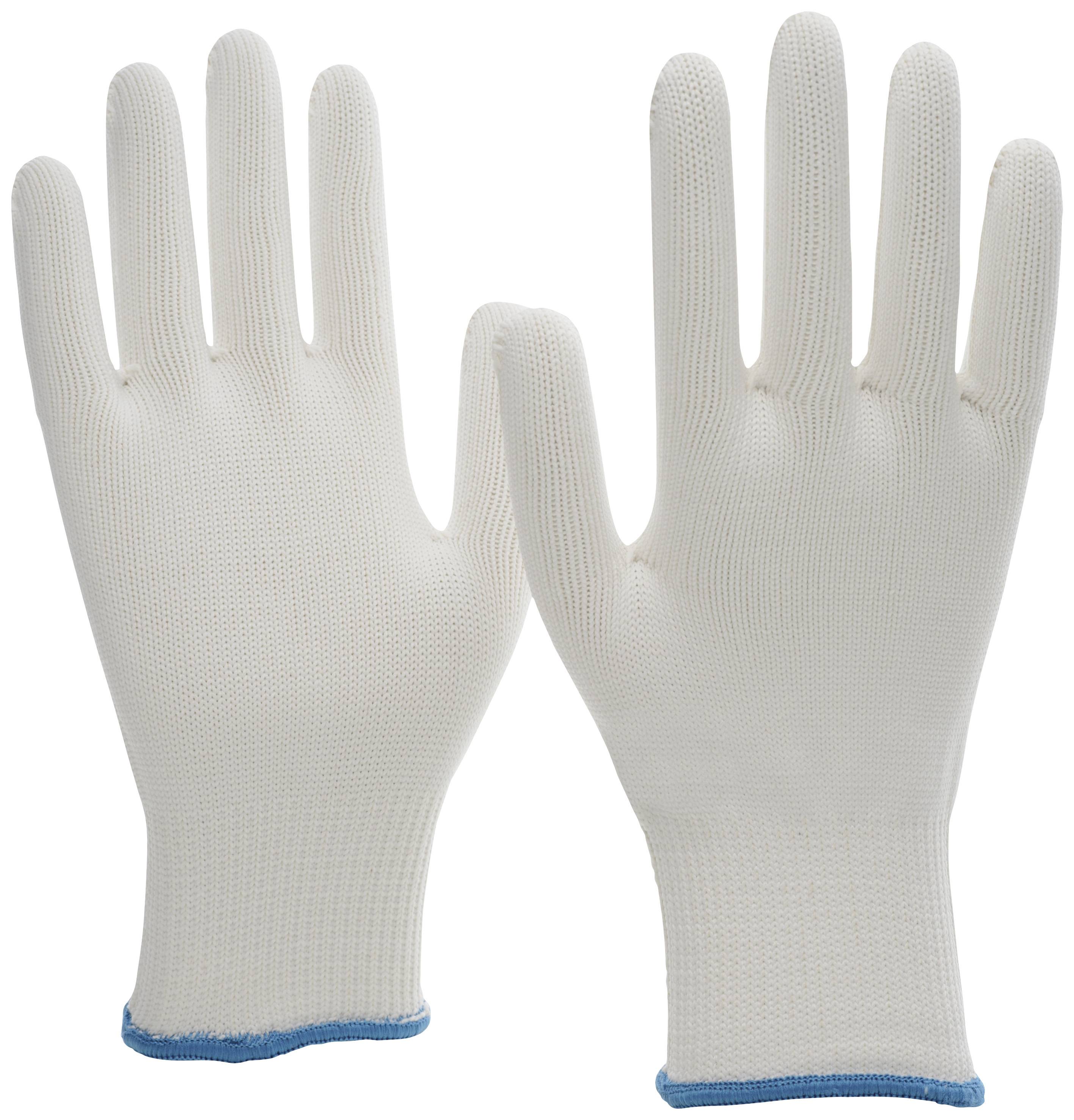 Cimco 141276 Trikot weiß Strickgewebe Arbeitshandschuh Größe (Handschuhe): 8, M EN 397 1 Paar