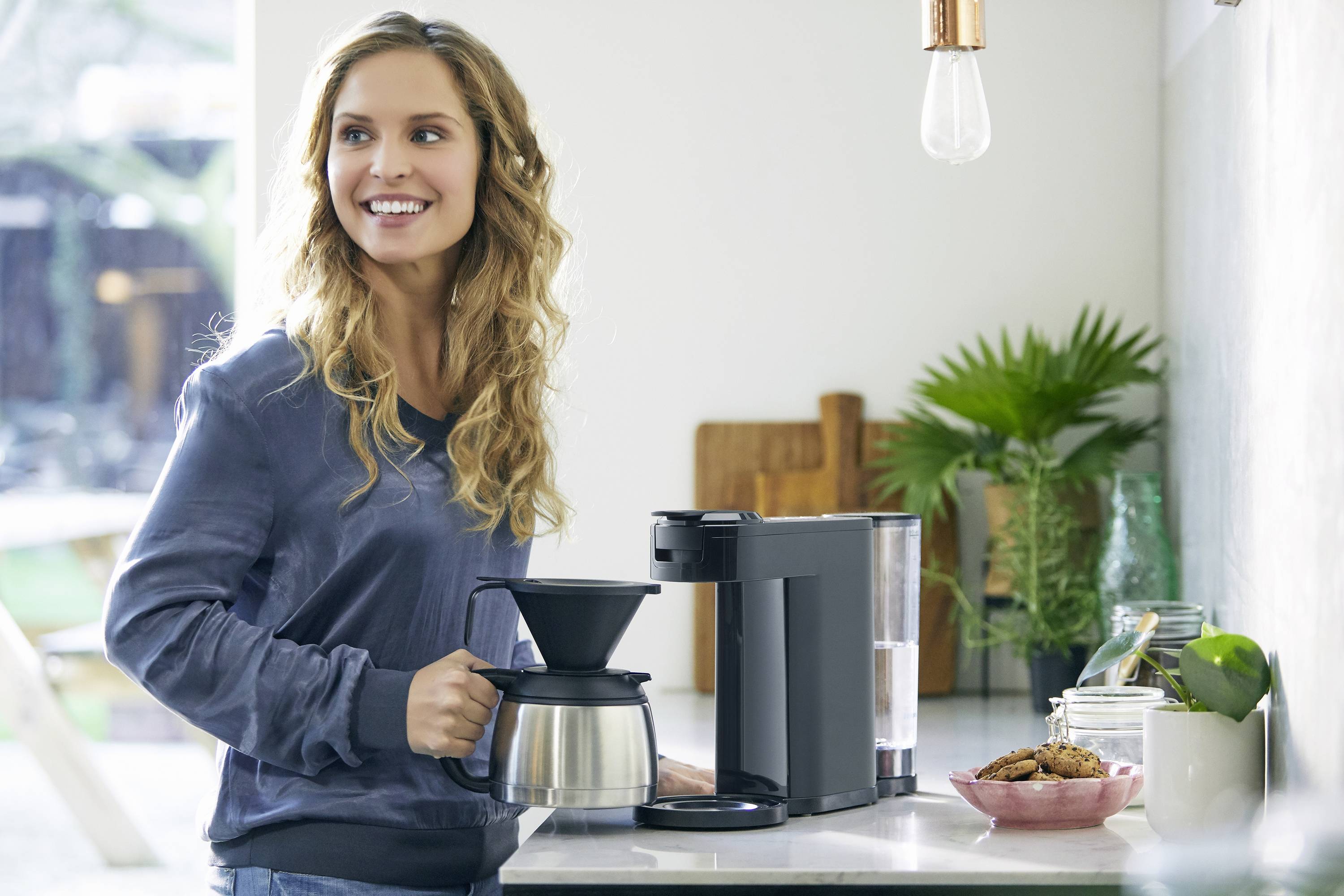 Philips SENSEO® Switch HD6592/60 Kaffeepadmaschine Schwarz