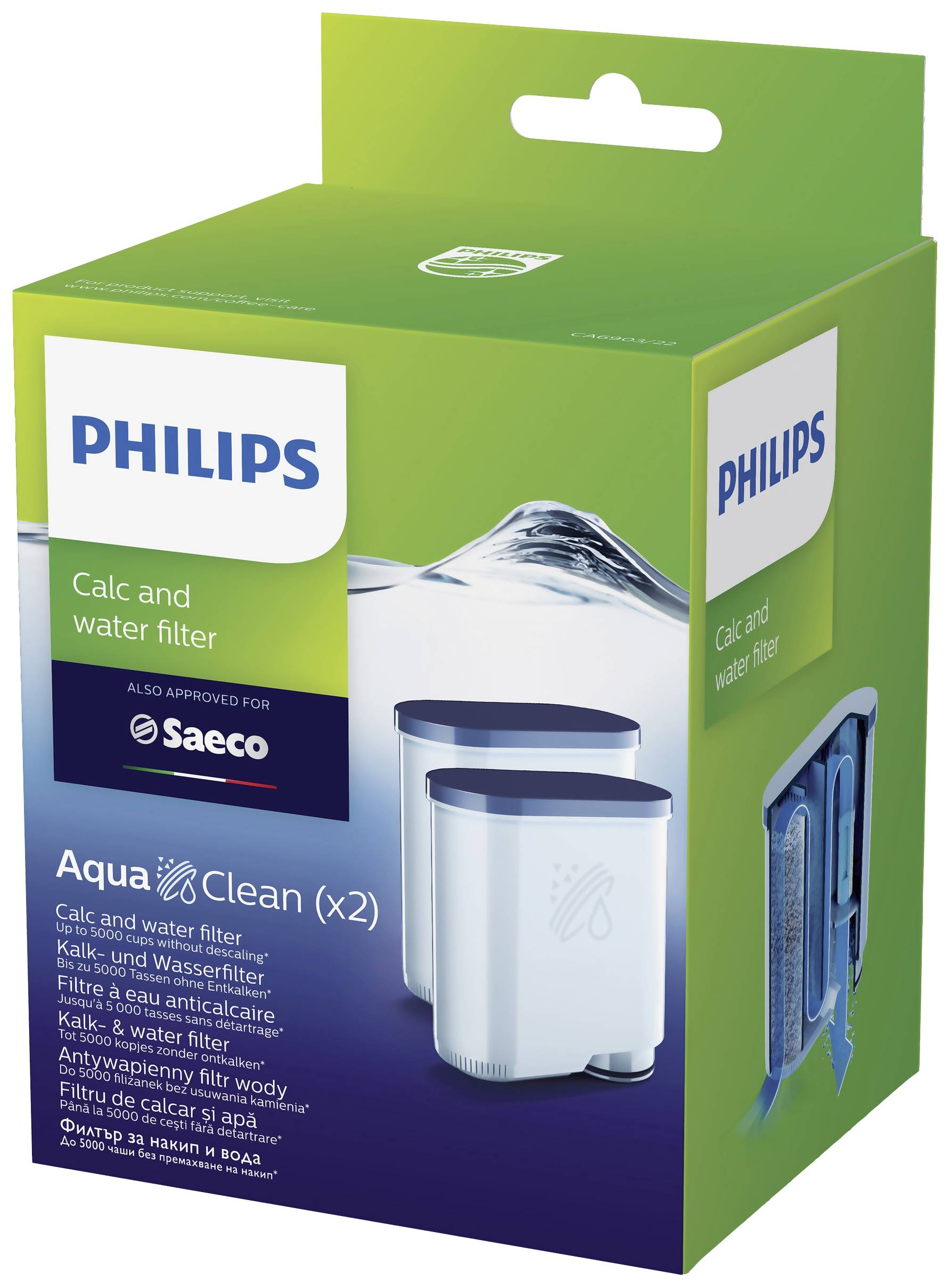 Philips Home CA6903/22 AquaClean Wasserfilter 2St.