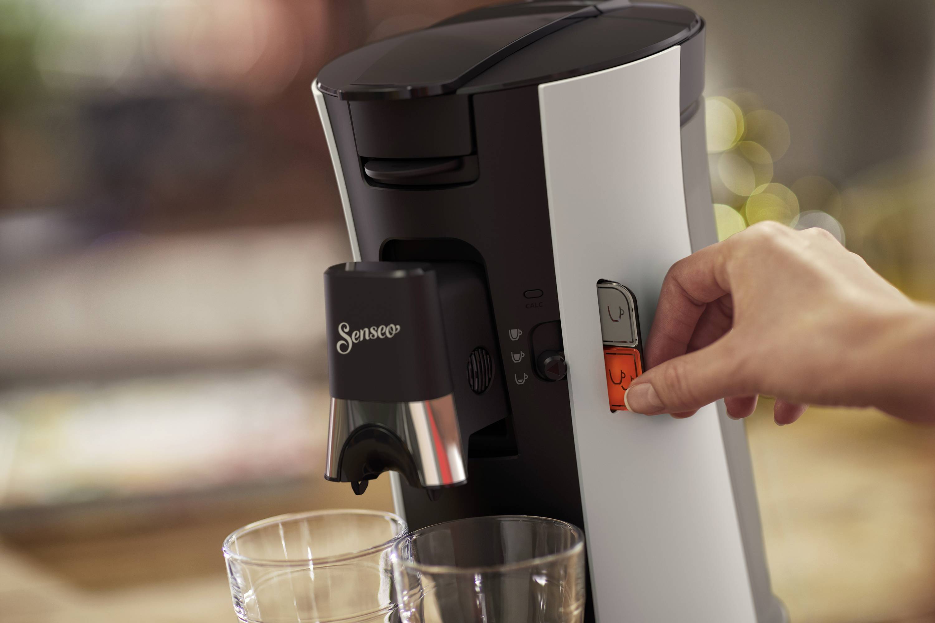 Philips Home SENSEO Select CSA230/00 Kaffeepadmaschine Weiß