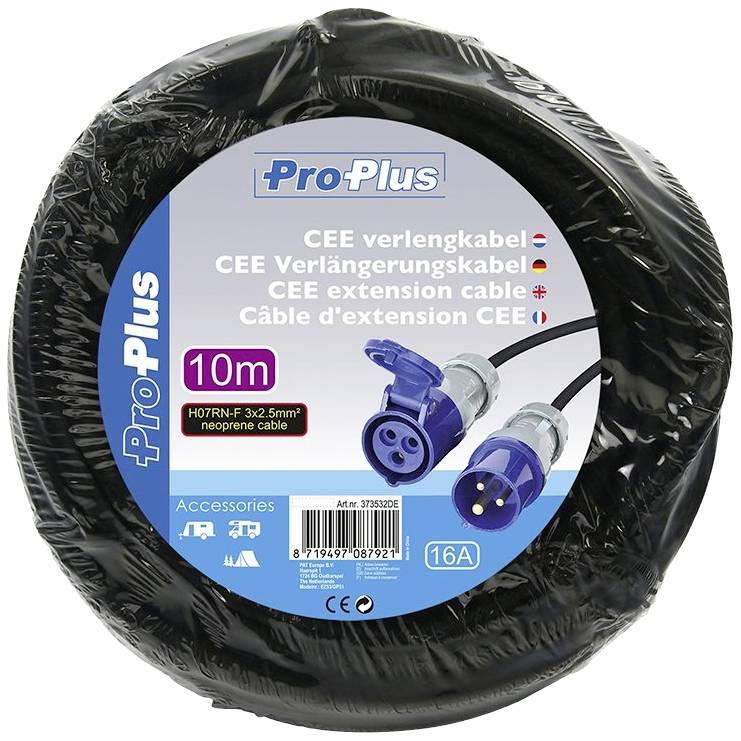 ProPlus Kabel CEE-Stecker Kabellänge=10m
