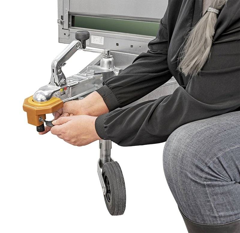 ProPlus Anhänger-Diebstahlsicherung Deichselschloss