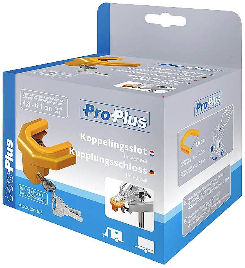 ProPlus Anhänger-Diebstahlsicherung Deichselschloss