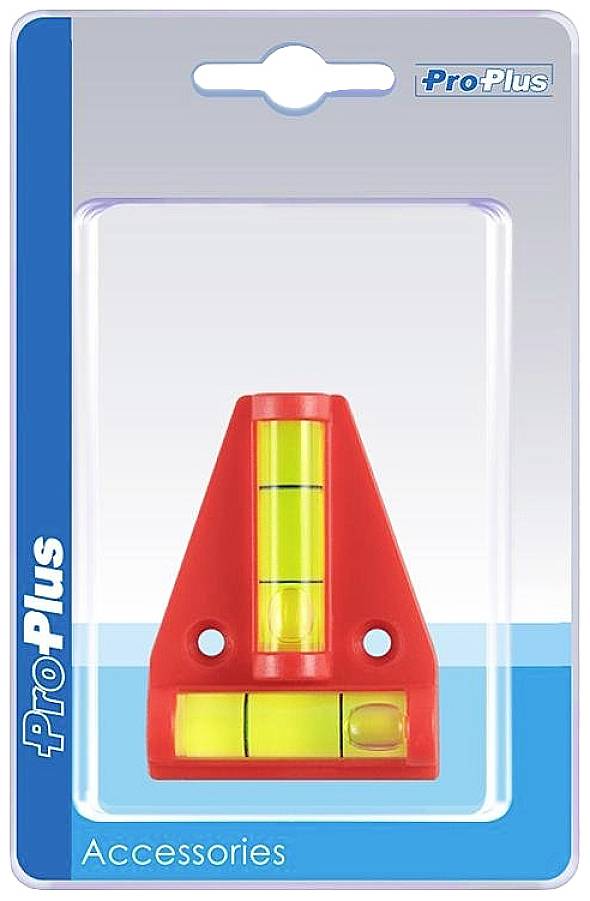 ProPlus 341214S Pyramiden-Wasserwaage Kunststoff 140mm x 30mm x 90mm