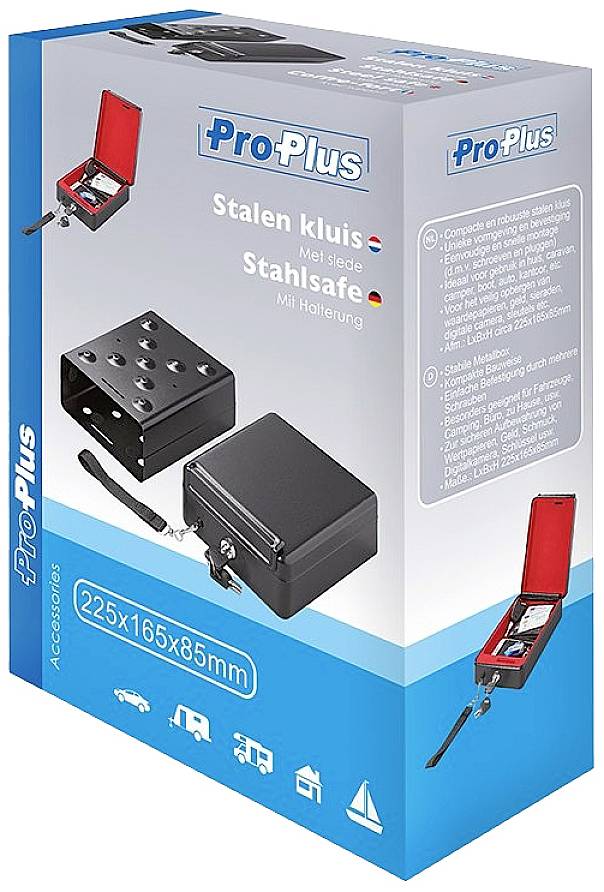 ProPlus 540250 Auto-Safe (L x B x H) 225 x 165 x 85mm