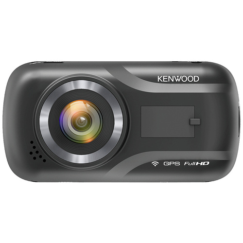 Kenwood DRV-A301W Dashcam Blickwinkel horizontal max.=136° 5V G-Sensor, Mikrofon, GPS mit Radarerkennung