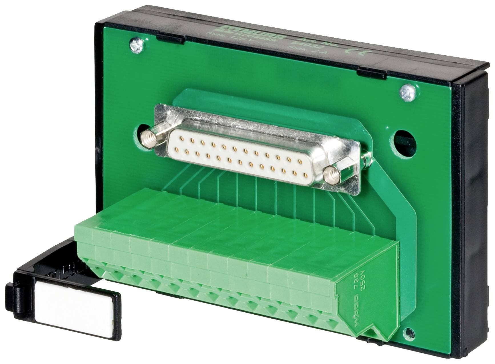 Murrelektronik 6654032 6654032 Schnittstellenwandler D-SUB-Stecker 25pol., Schraubklemme