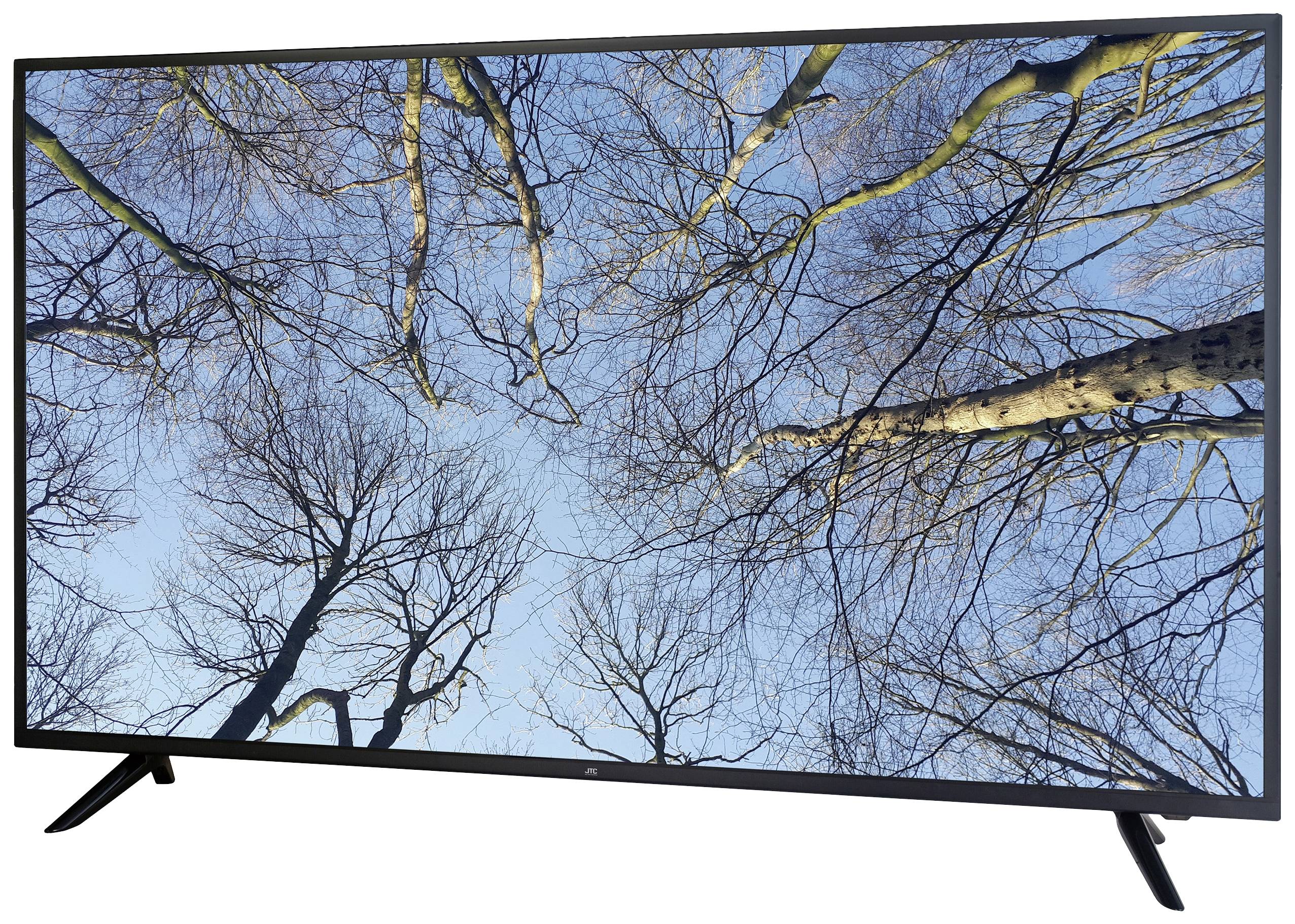 JTC S50U5061J LED-TV 126 cm 50 Zoll EEK G (A - G) DVB-T2, DVB-C, DVB-S, UHD, Smart TV, WLAN, CI+ Schwarz