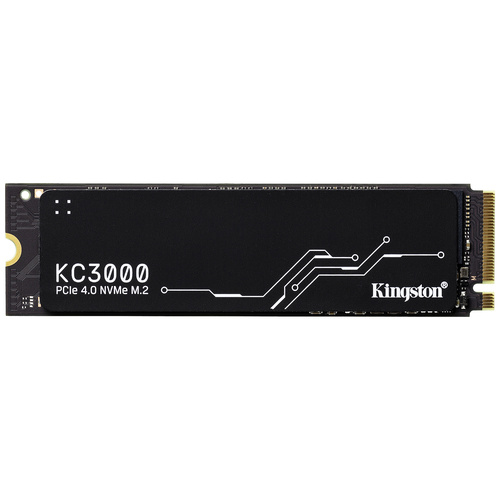 Kingston KC3000 512GB Interne M.2 SSD PCIe NVMe 4.0 x4 SKC3000S/512G