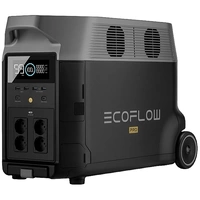 ECOFLOW Delta Pro Powerstation LiFe Schwarz mit Laderegler ECOFLOW Delta Pro Powerstation LiFe Schwarz mit Laderegler