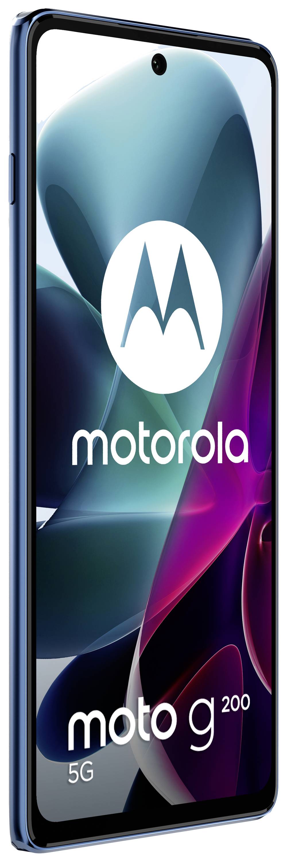 Motorola Moto G200 Smartphone 128 GB 17.3 cm (6.8 Zoll) Blau Android™ 11 Dual-SIM