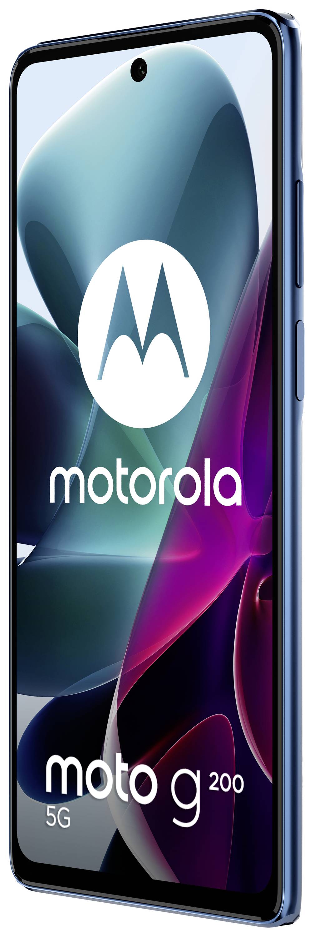 Motorola Moto G200 Smartphone 128 GB 17.3 cm (6.8 Zoll) Blau Android™ 11 Dual-SIM