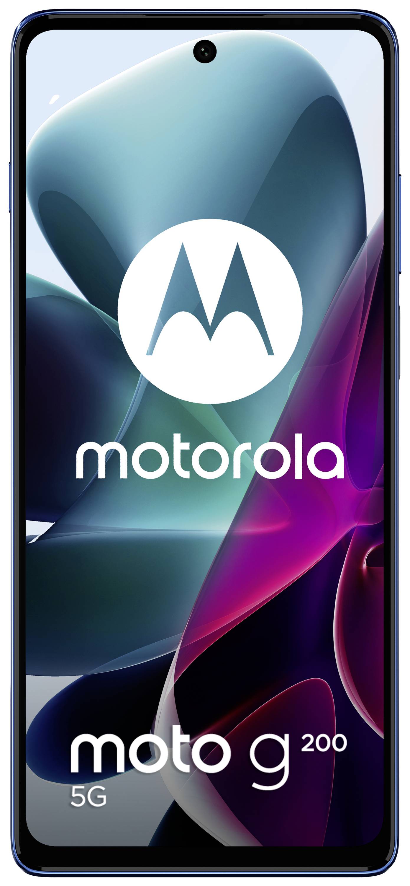Motorola Moto G200 Smartphone 128 GB 17.3 cm (6.8 Zoll) Blau Android™ 11 Dual-SIM