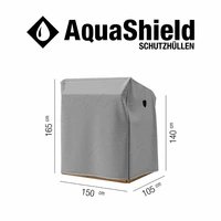 Siena Garden D41180 AquaShield Strandkorbhülle (LxBxH) 150x105x165/140cm Siena Garden D41180 AquaShield Strandkorbhülle (LxBxH) 150x105x165/140cm