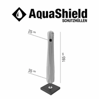 Siena Garden D41184 AquaShield Schirmhülle (ØxH) 25/35x165cm Siena Garden D41184 AquaShield Schirmhülle (ØxH) 25/35x165cm