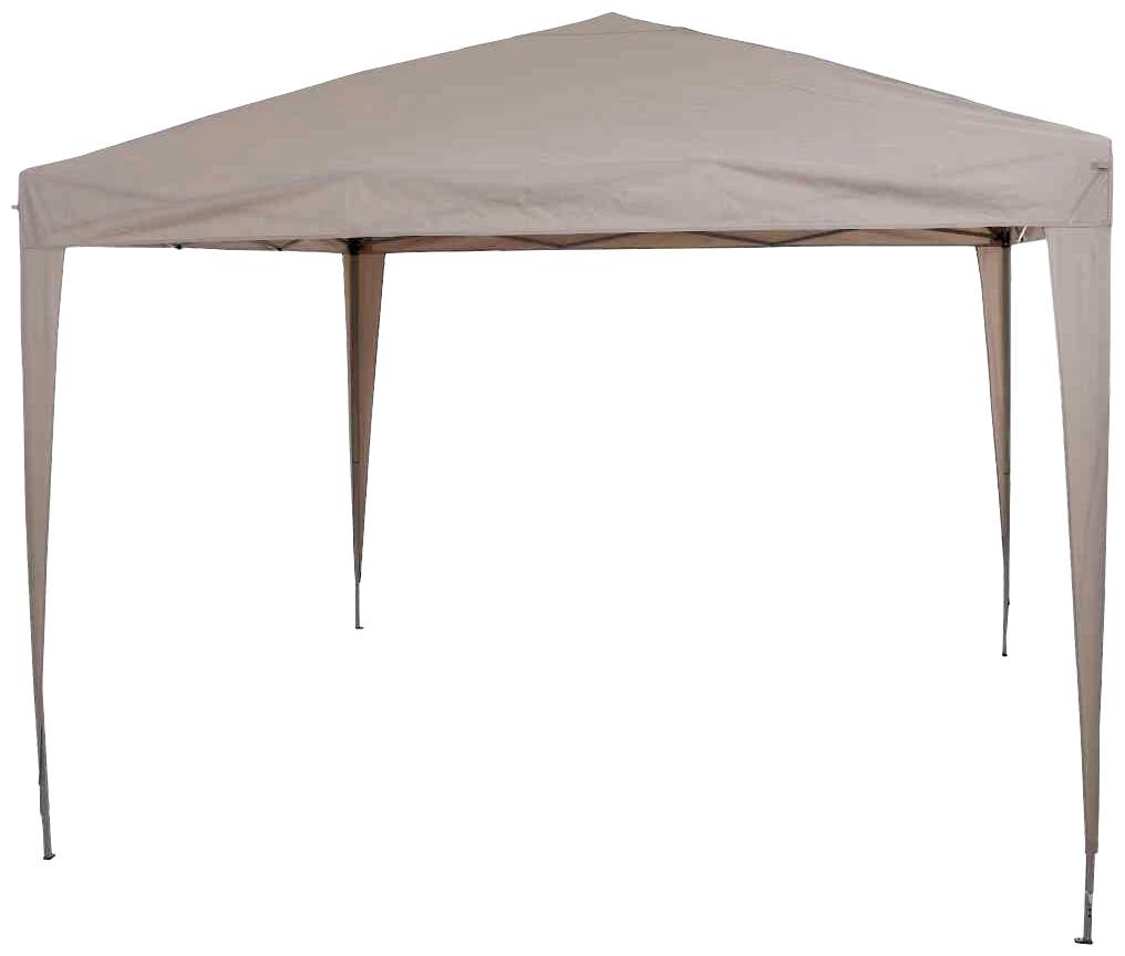 Siena Garden L30546 Pavillon Starter quadratisch 300cm Farbe: taube