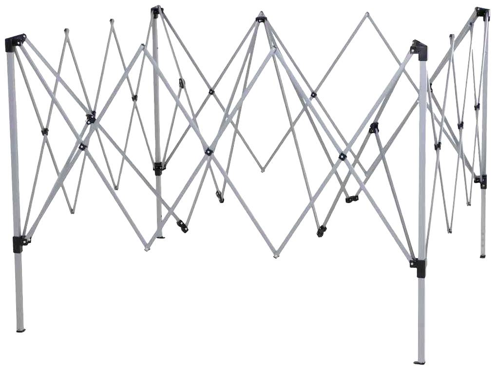 Siena Garden L30546 Pavillon Starter quadratisch 300cm Farbe: taube