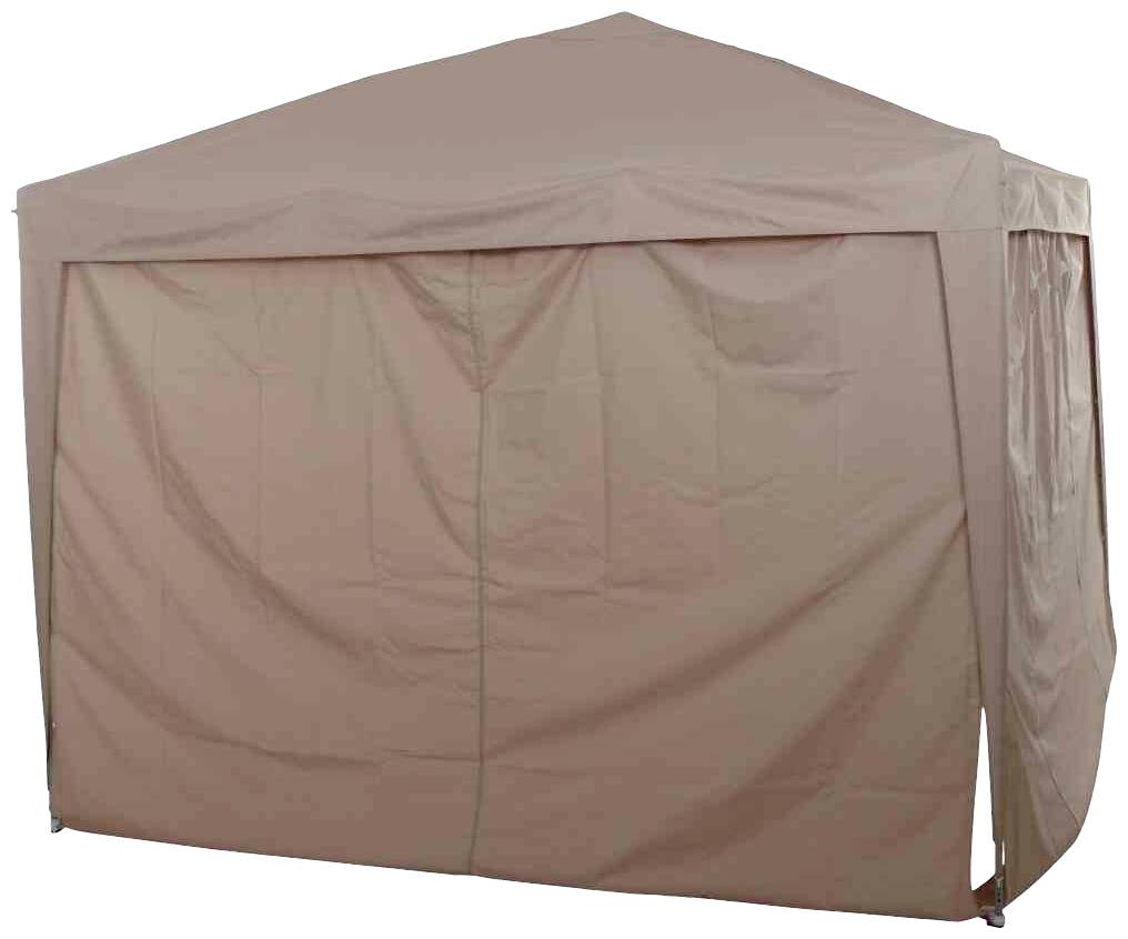 Siena Garden L30546 Pavillon Starter quadratisch 300cm Farbe: taube