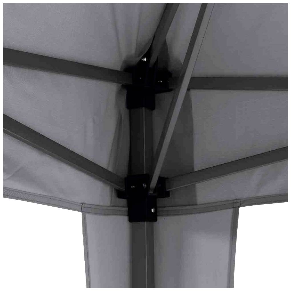 Siena Garden L30545 Pavillon Starter quadratisch 300cm Farbe: grau