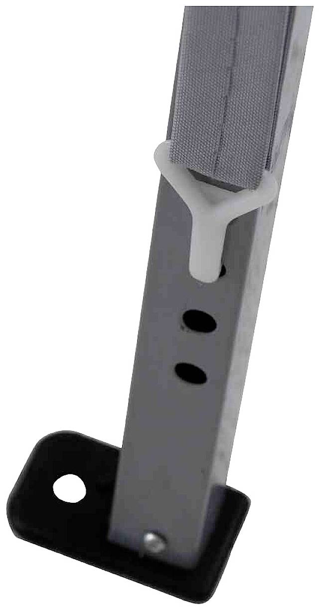 Siena Garden L30545 Pavillon Starter quadratisch 300cm Farbe: grau