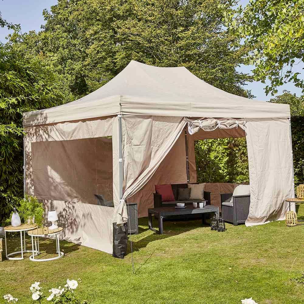 Siena Garden L30551 Pavillon Allrounder rechteckig 300x450cm Farbe: taube