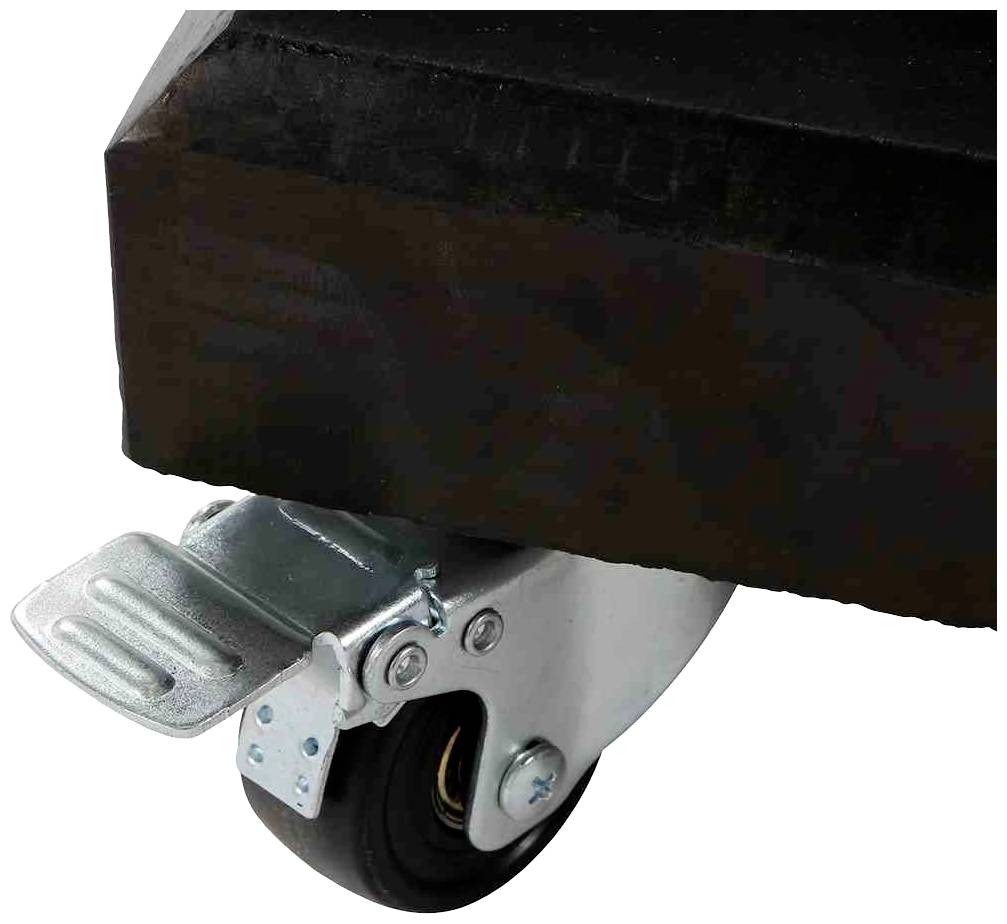 Siena Garden 6082 Ferona Schirmständer 90kg + Rollen Granit mit Lenkrollen