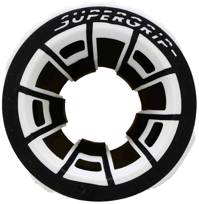 Siena Garden J40988 Betonständer 20kg rund, weiß Kunststoffrohr 18-38 mm, mit Handmulden