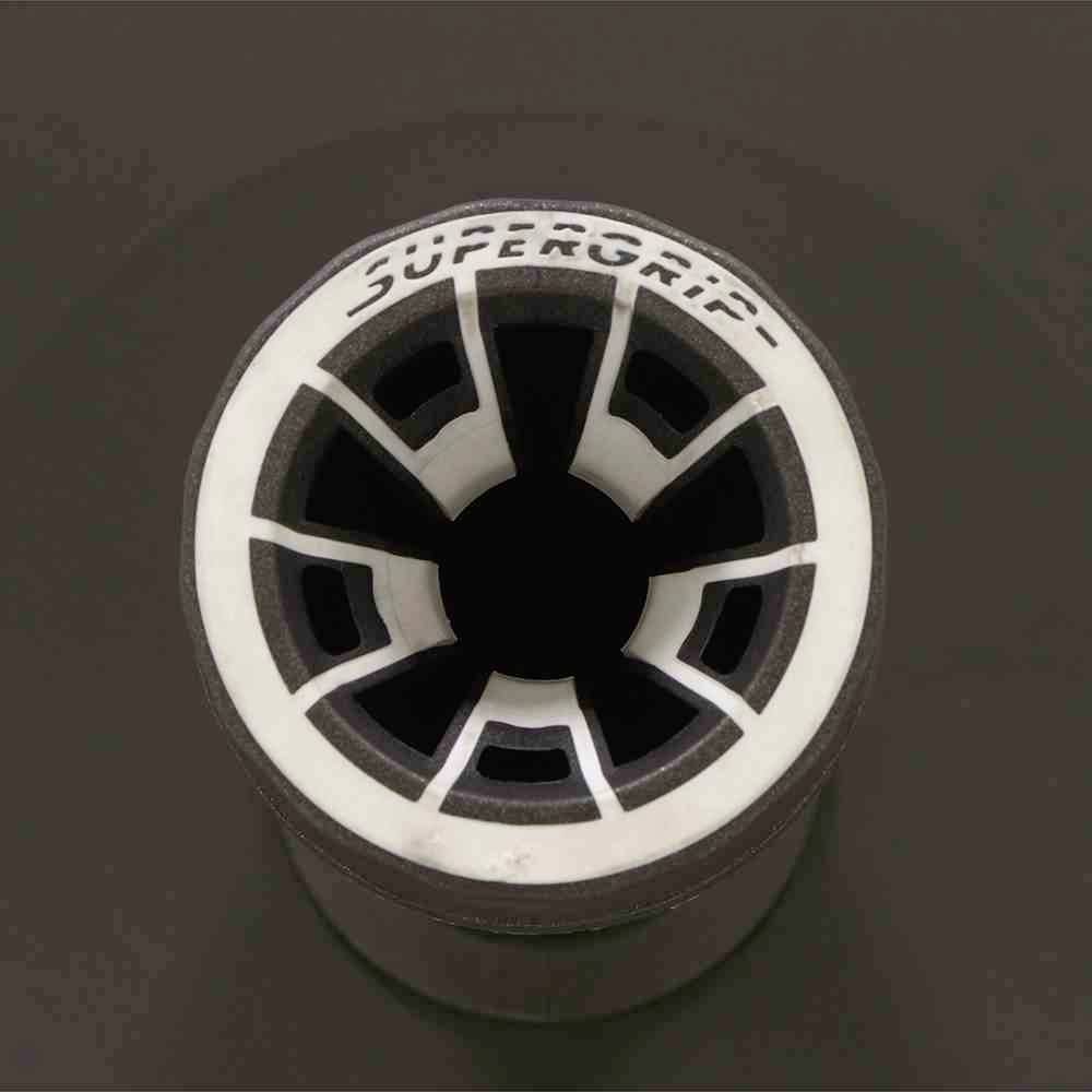 Siena Garden J40987 Betonständer 20kg rund, anthrazit Kunststoffrohr 18-38 mm, mit Handmulden