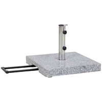 Siena Garden 431526 Granitständer Trolley Eckig 45kg, (LxBxH) 50x50x9cm Siena Garden 431526 Granitständer Trolley Eckig 45kg, (LxBxH) 50x50x9cm