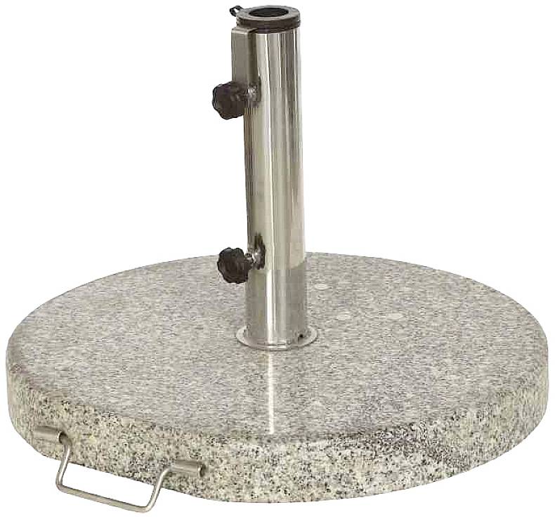 Siena Garden 506044 Granitständer Rund 30kg, (ØxH) 50x5.5cm