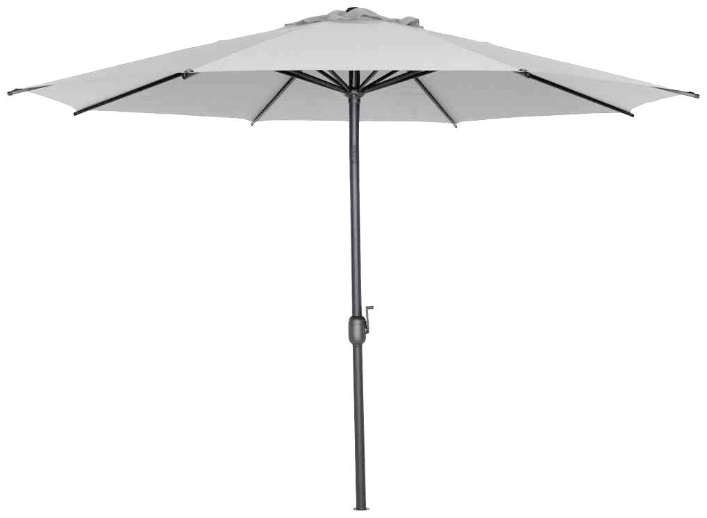 Siena Garden M32093 Mittelstockschirm Isa stone Ø300cm, 8 Streben