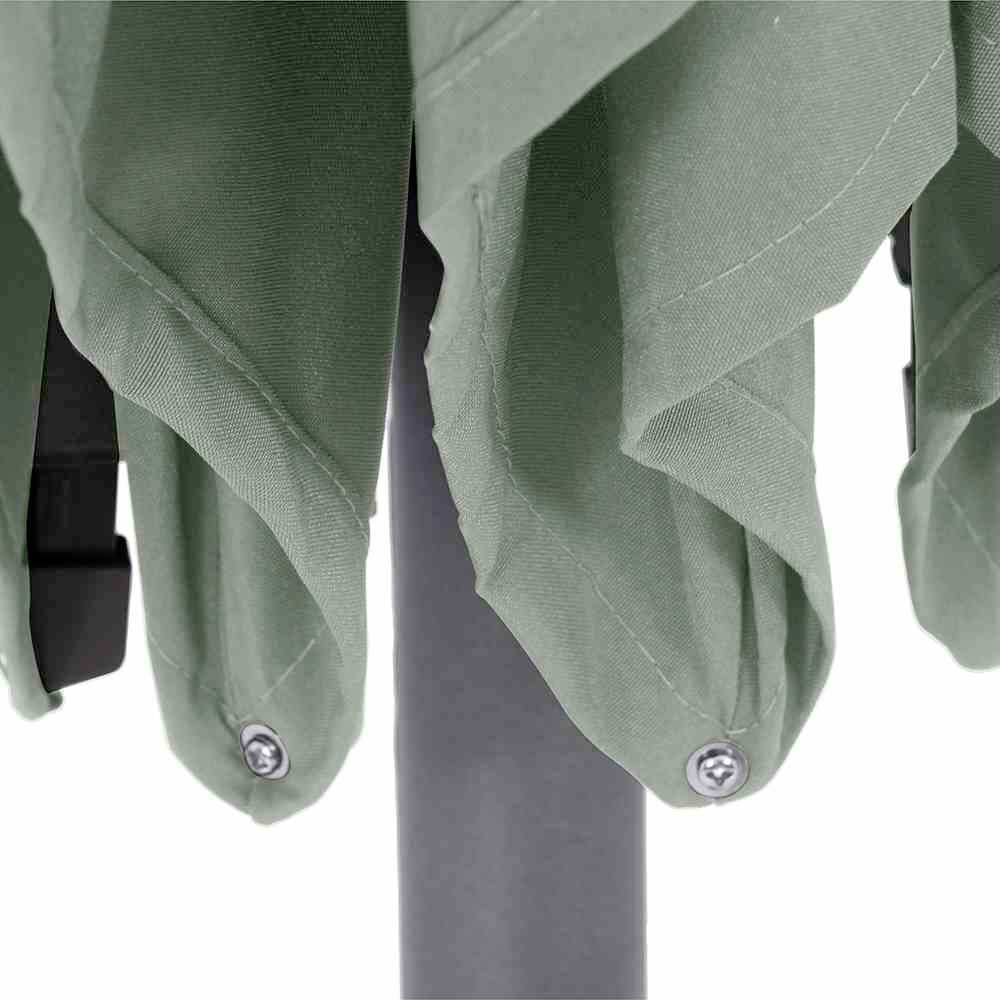 Siena Garden J31222 Mittelstockschirm Avio olive Ø 250cm