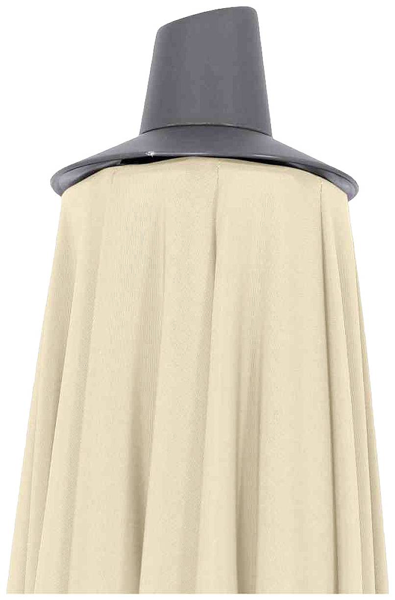 Siena Garden 7110B Mittelstockschirm Avio ecru Ø 350cm