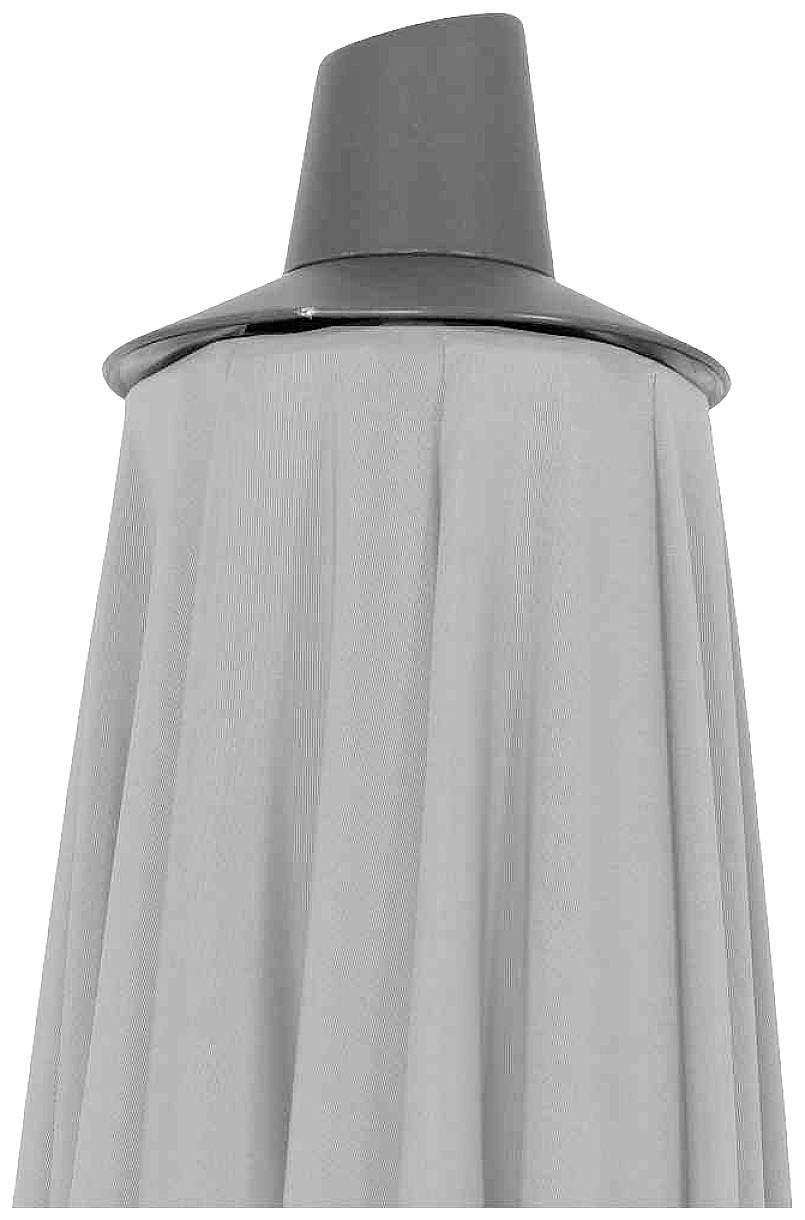 Siena Garden H97058 Mittelstockschirm Avio stone Ø 350cm