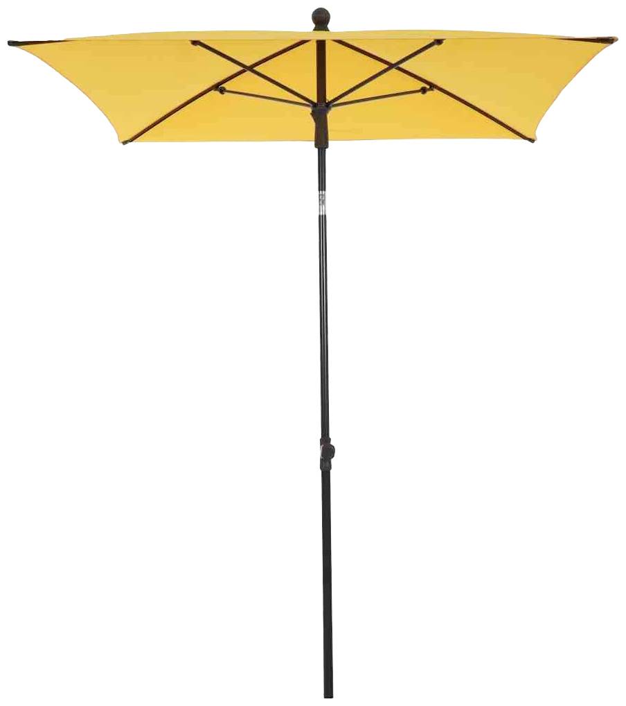 Siena Garden M32090 Mittelstockschirm City gelb 140x210cm